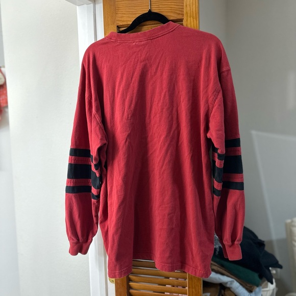 Vintage San Francisco 49ers NFL long sleeve red shirt size XL - Picture 9 of 9